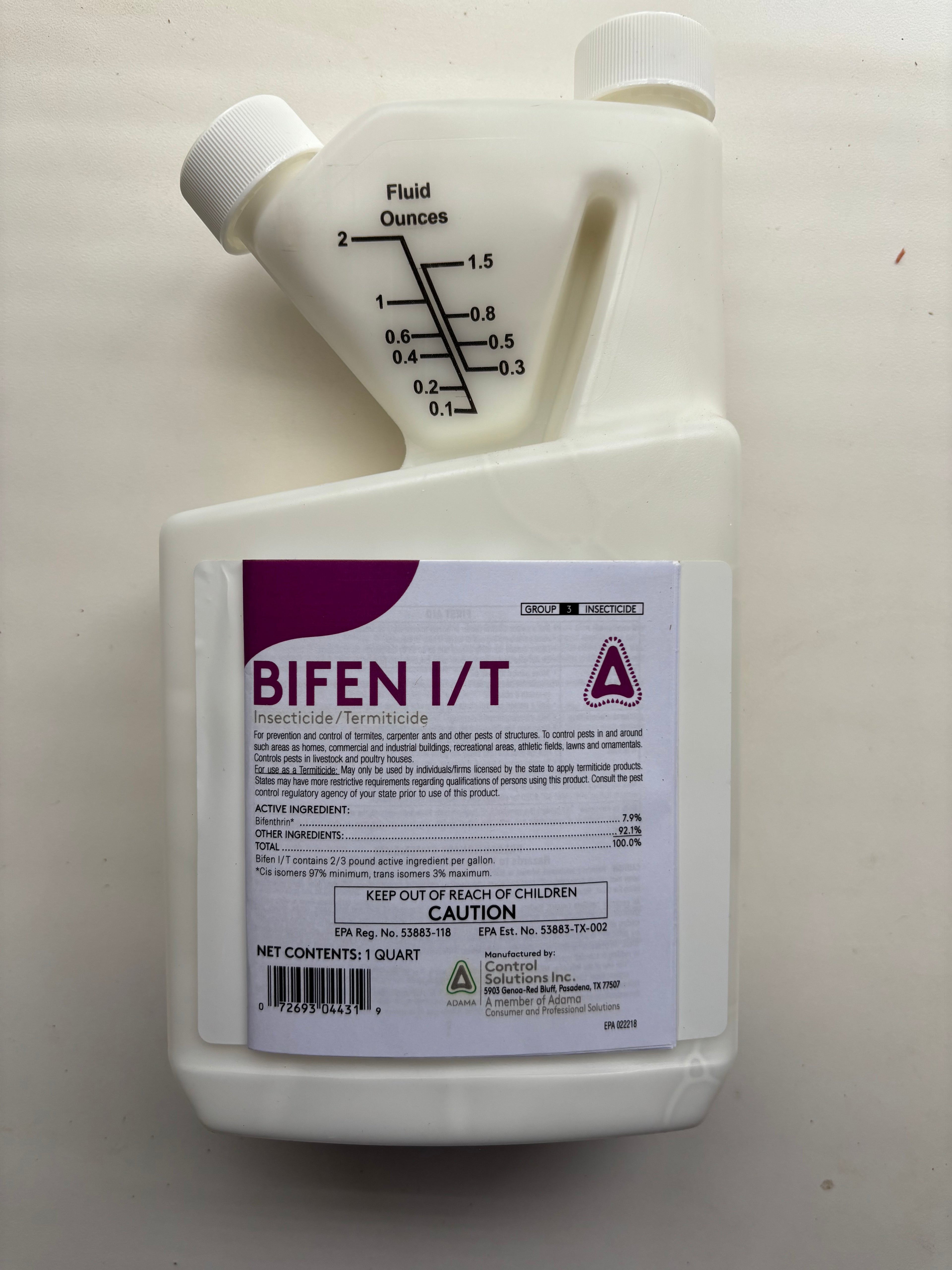 Bifen I/T Insecticide – 1 Quart Concentrate